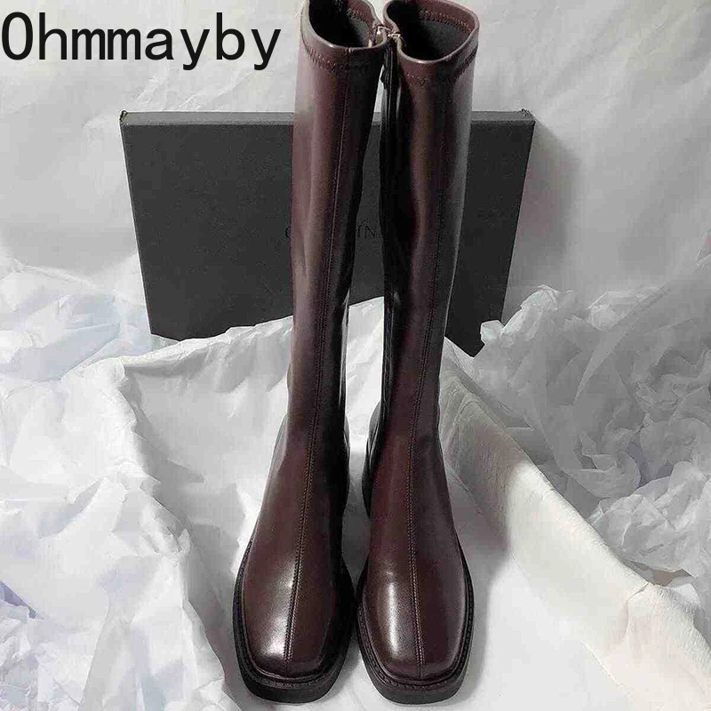 Vintage Thick Heel Women Knee  - đánh giá và giá Vintage Fashion Online
