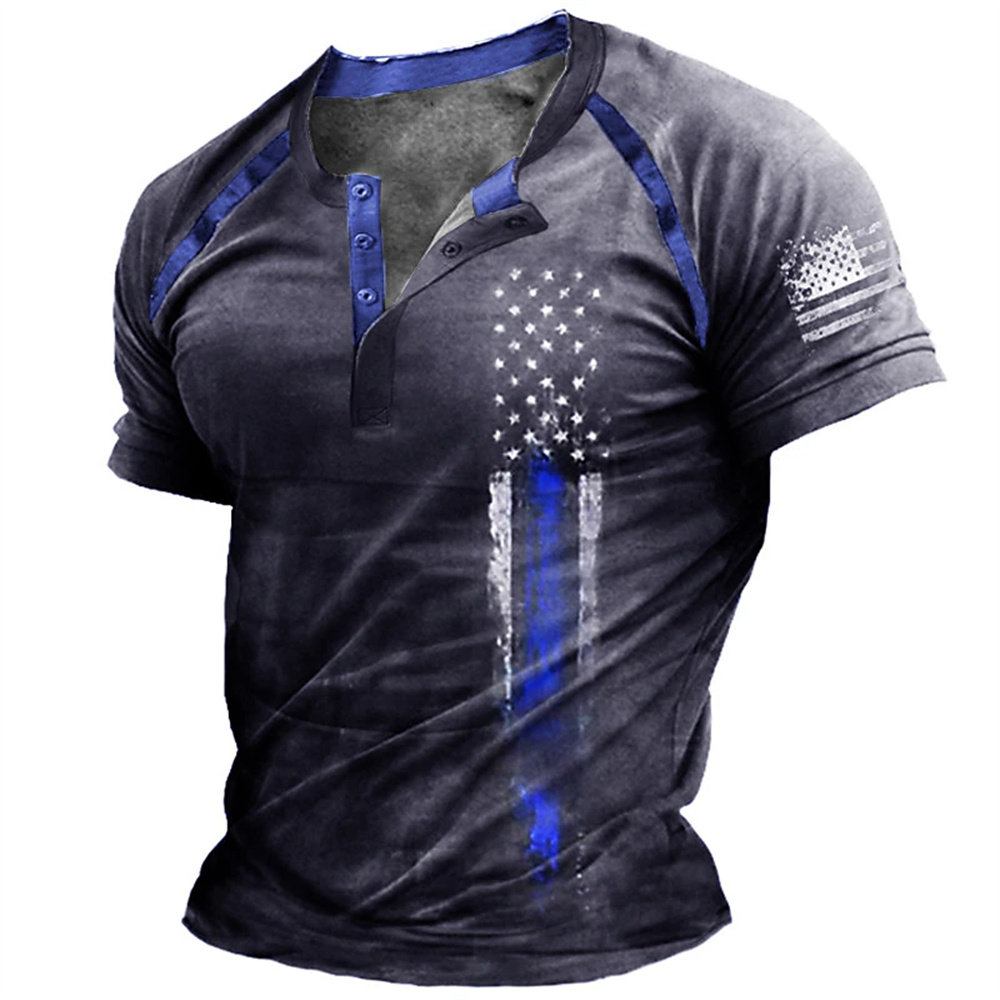 Funny 3D American Flag Print M - đánh giá và giá Vintage Fashion Enthusiasts