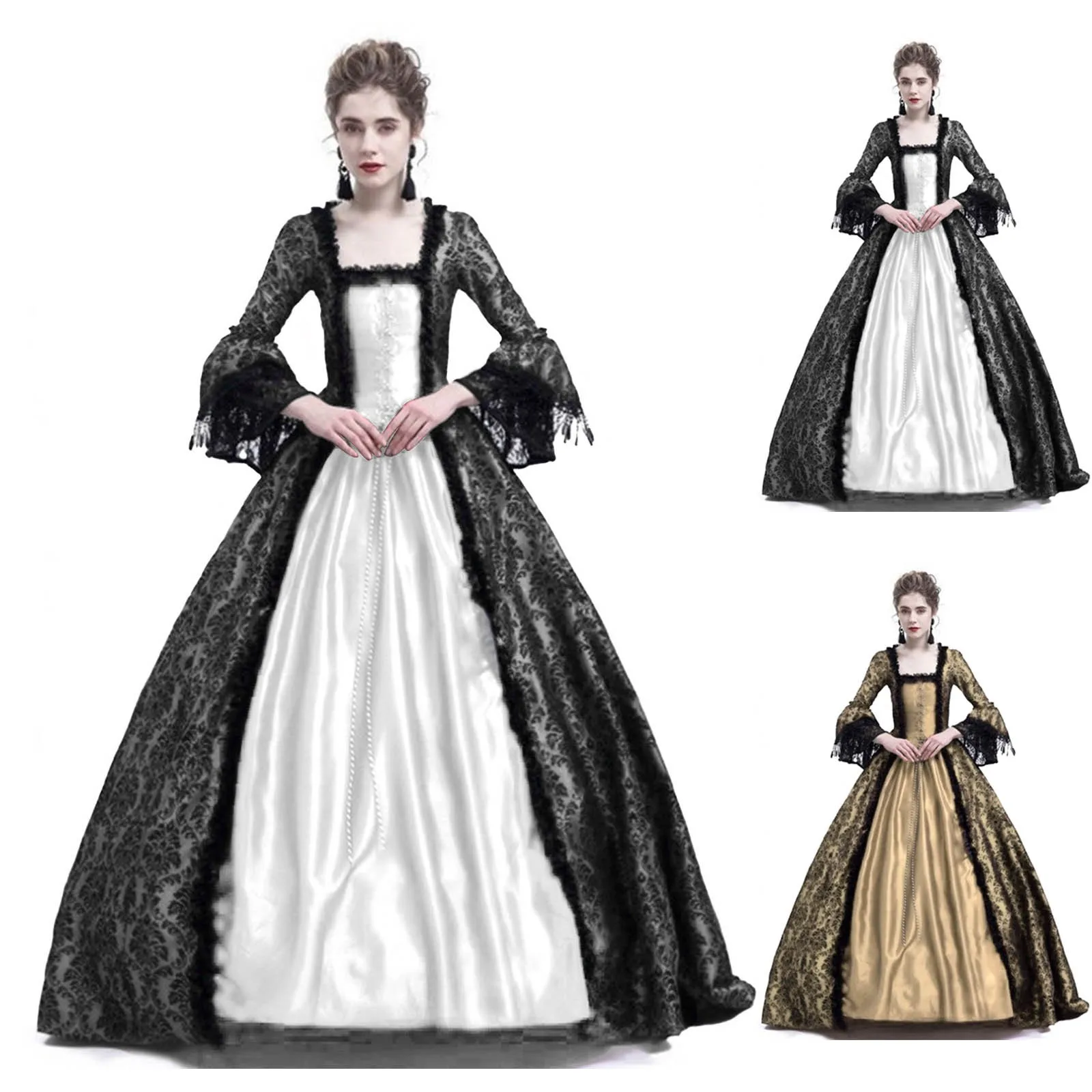 Halloween Cosplay Palace Women - đánh giá và giá Vintage Fashion Dresses